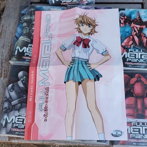 Fullmetal Panic Manga 2003 Mission 1-7 DVD and Posters - Picture 5 of 11